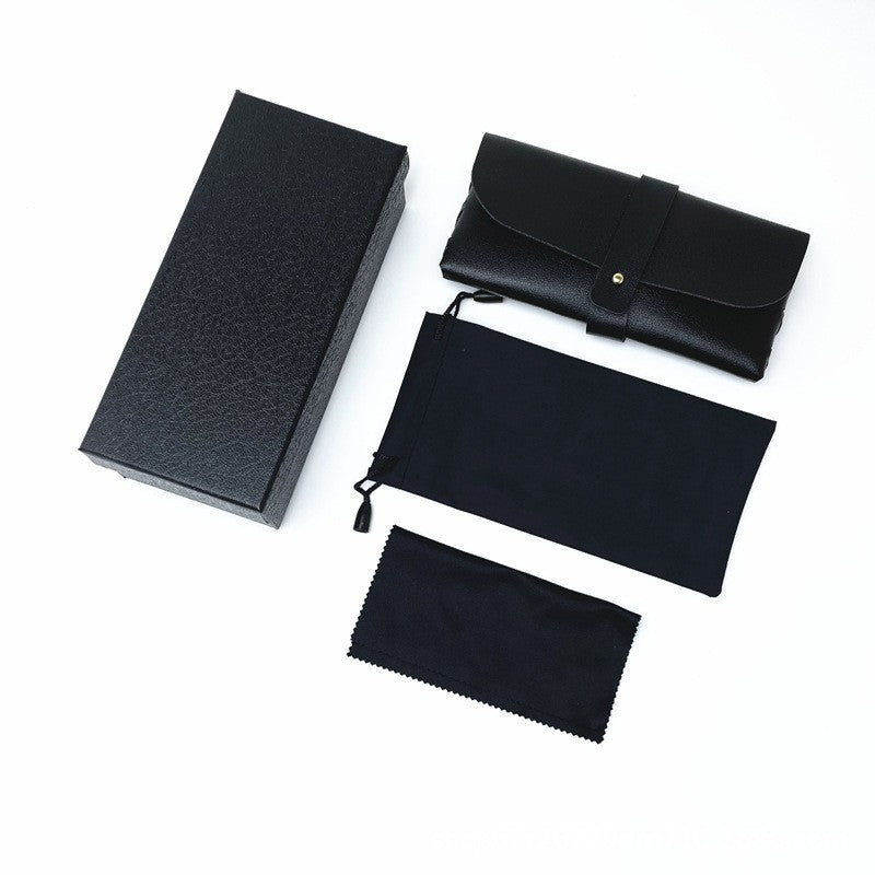 A Variety of Glasses Cases in Stock, Eva Zipper Box, Foldableing Bag, Glasses Leather Box, Frosted Transparent Box, Zoom Presbyopia Paper Box