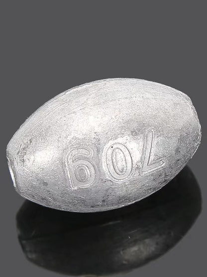 Olive Lead Pendant Through-core Fishing Pendant Does Not Damage the Line Scale Hollow Lead Pendant Freshwater Sea Fishing Concave Nest Biting Lead Manufacturer Wholesale