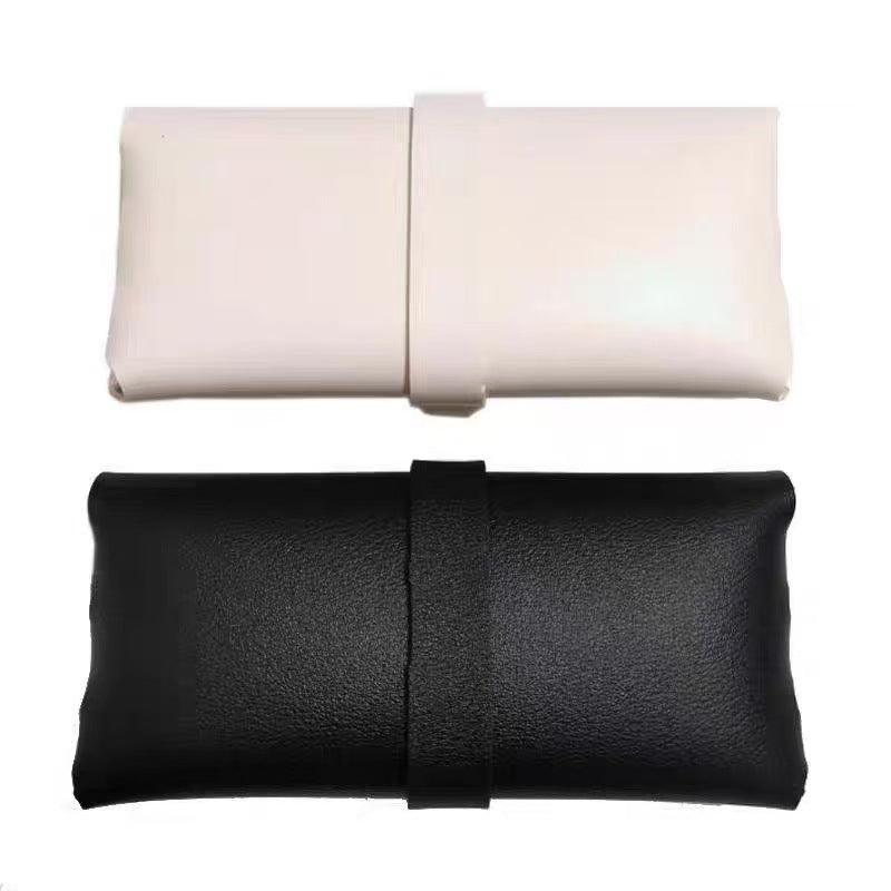 in stock variety of glasses box zipper box folding bag glasses leather box frosted transparent box presbytare paper box glasses accessories