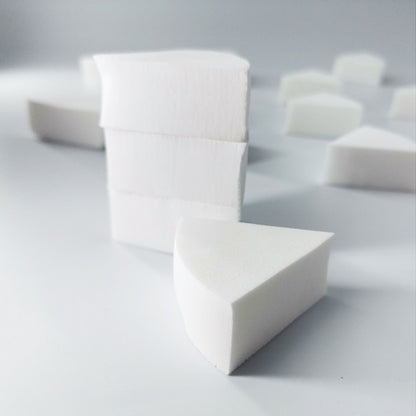 10 Pack hydrophilic non-latex fan six flap powder puff fan sponge powder puff studio makeup powder puff wholesale