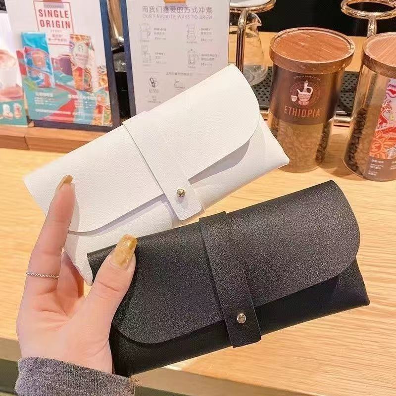 in stock variety of glasses box zipper box folding bag glasses leather box frosted transparent box presbytare paper box glasses accessories