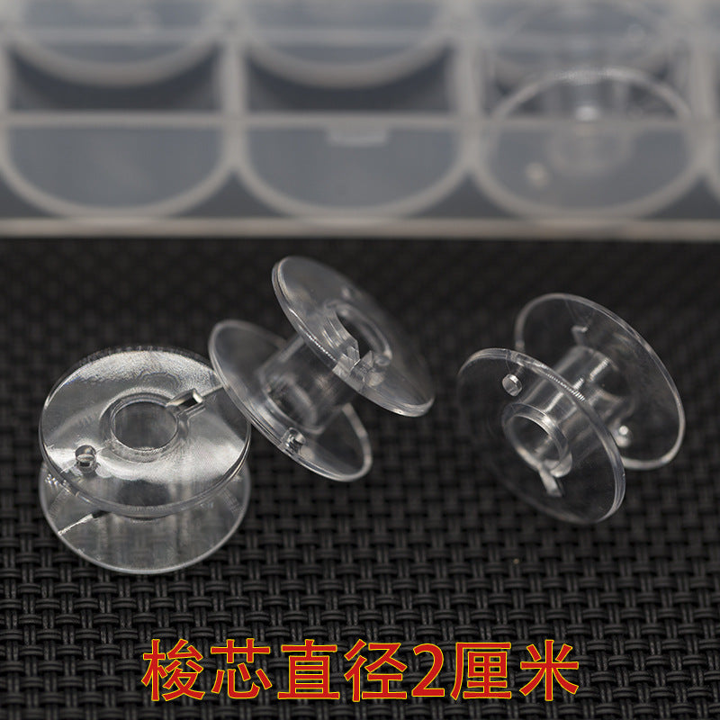Household Sewing Machine Bobbin Storage Box 25/36 Grids Bobbin Case Plastic Parts Storage Hand Sewing Needle and Thread Box