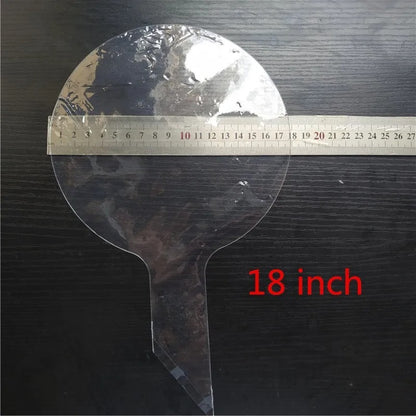 New 18-inch Striped Love Aluminum Film Balloon Little Red Riding Book Valentine's Day Birthday Party Photo Decorative Balloon