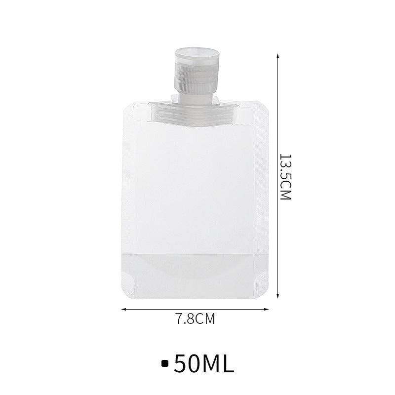 Travel packaging bag suit skin care lotion storage bag travel travel liquid portable squeeze packaging bottle
