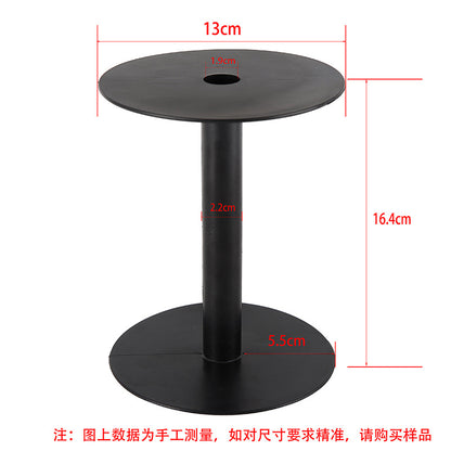 Transparent round spool core spool plastic coil I-wheel winding wire coil barrel wire rope storage tool