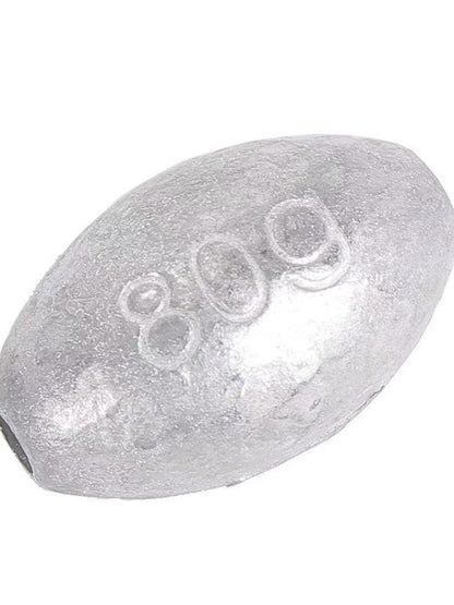 Olive Lead Pendant Through-core Fishing Pendant Does Not Damage the Line Scale Hollow Lead Pendant Freshwater Sea Fishing Concave Nest Biting Lead Manufacturer Wholesale