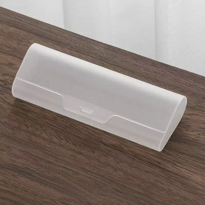 in stock variety of glasses box zipper box folding bag glasses leather box frosted transparent box presbytare paper box glasses accessories
